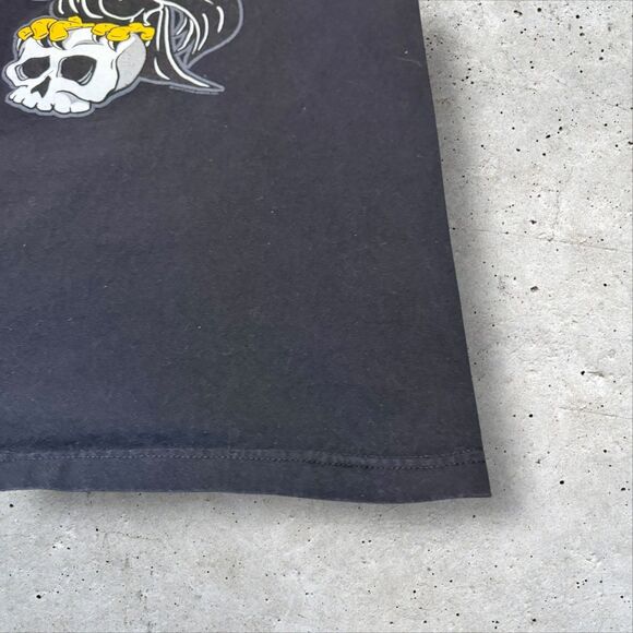 2013 Hot Leathers Vulture Skull Graphic T-Shirt Men’s M Black Biker Moto Tee - Picture 6 of 11